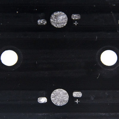 黒い多層印刷配線基板94v0 PCB注文LED Moude